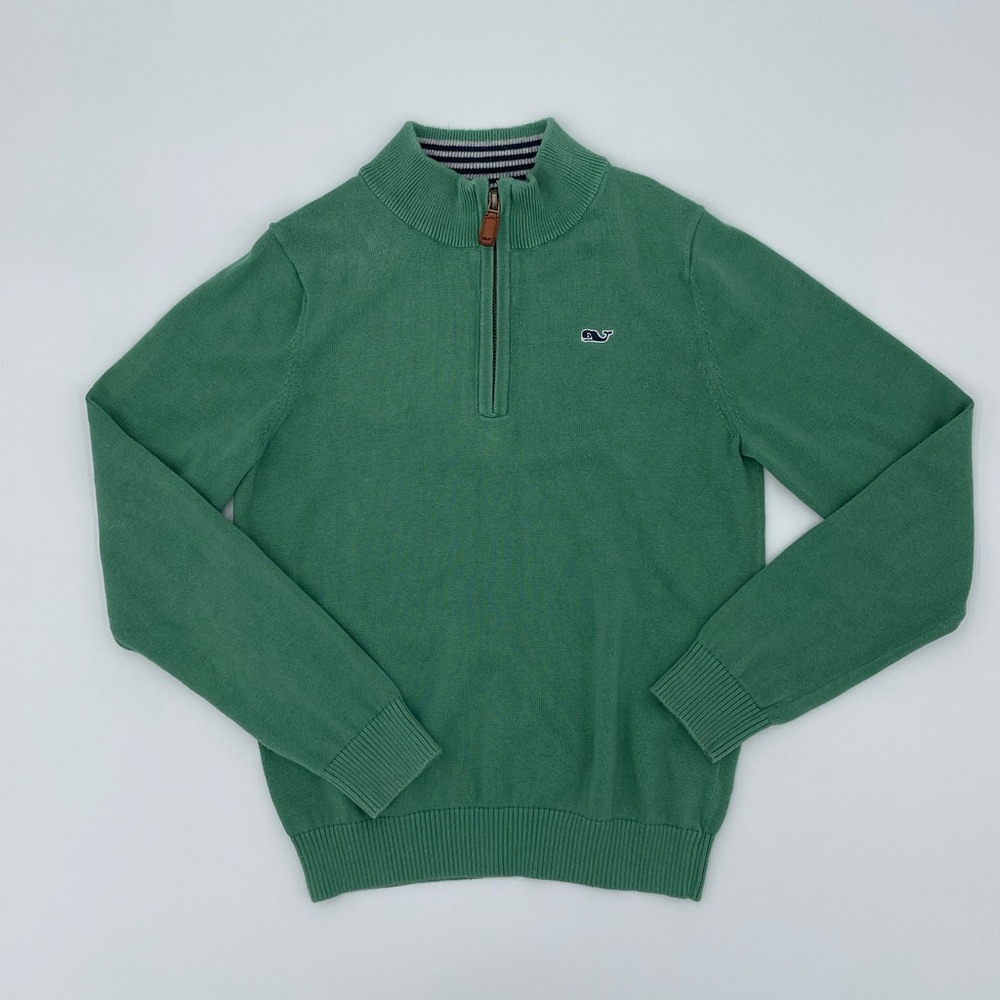 Vineyard vines boys quarter zip pullover 8-10